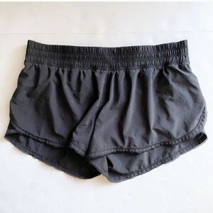 Lululemon womens  Shorts 2.5 Inch 8 black active running